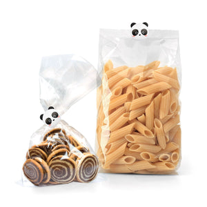 Legami - Juego de 6 clips para bolsas - Panda