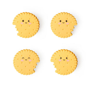 Legami - Juego de 4 pinzas para bolsas - Cookie