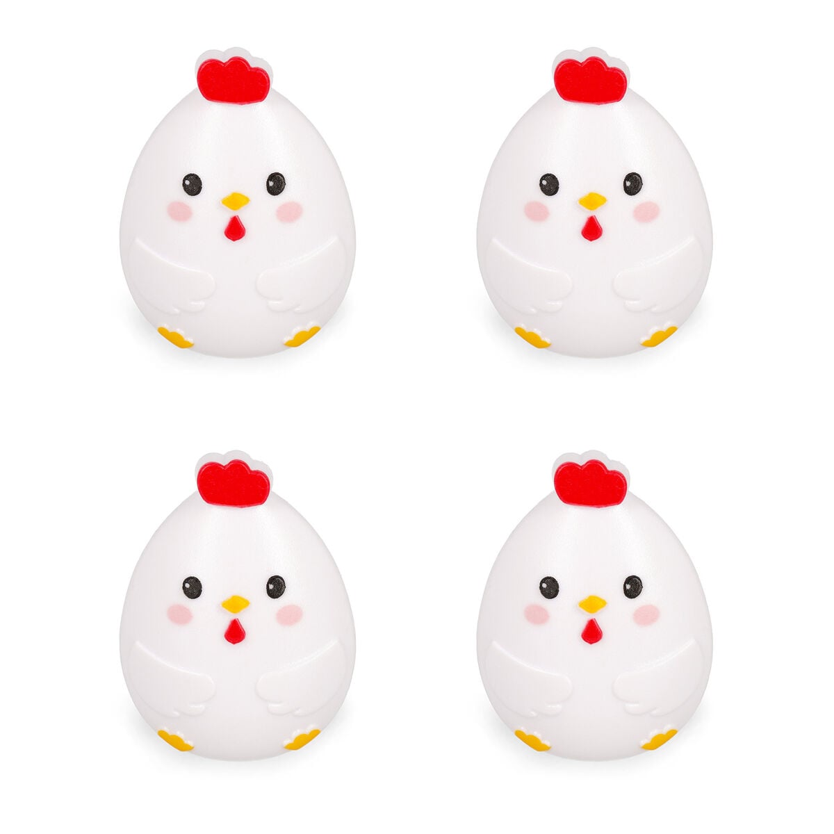 Legami - Set de 4 clips para bolsa - Hen