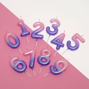 Legami - Vela de cumpleaños rosa - 0 - Vela de cumpleaños feliz