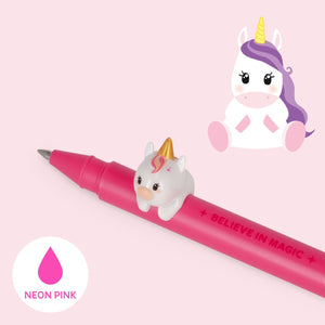 Legami - Adorno de unicornio "Believe in Magic" con bolígrafo - Amigos adorables