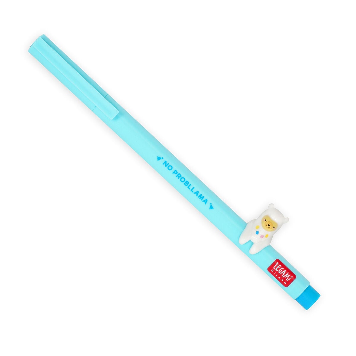 Legami - Adorno Animal Llama "No Probllama" con Pluma - Amigos Encantadores