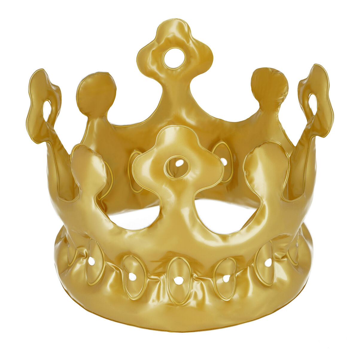 Legami - Gold Inflatable Crown - King - Fiesta King