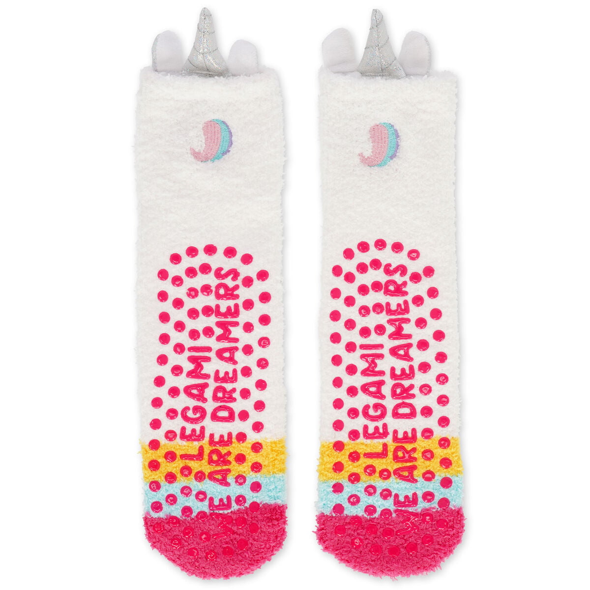 Legami - Calcetines antideslizantes de unicornio para adultos - ¡Hacen juego!