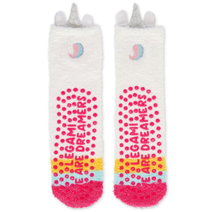 Legami - Calcetines antideslizantes de unicornio para adultos - ¡Hacen juego!