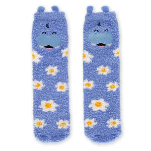 Legami - Calcetines antideslizantes Hippo para adultos - ¡Hacen juego!