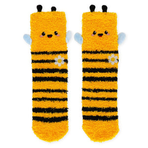 Legami - Calcetines antideslizantes Bee para adultos - ¡Hacen juego!