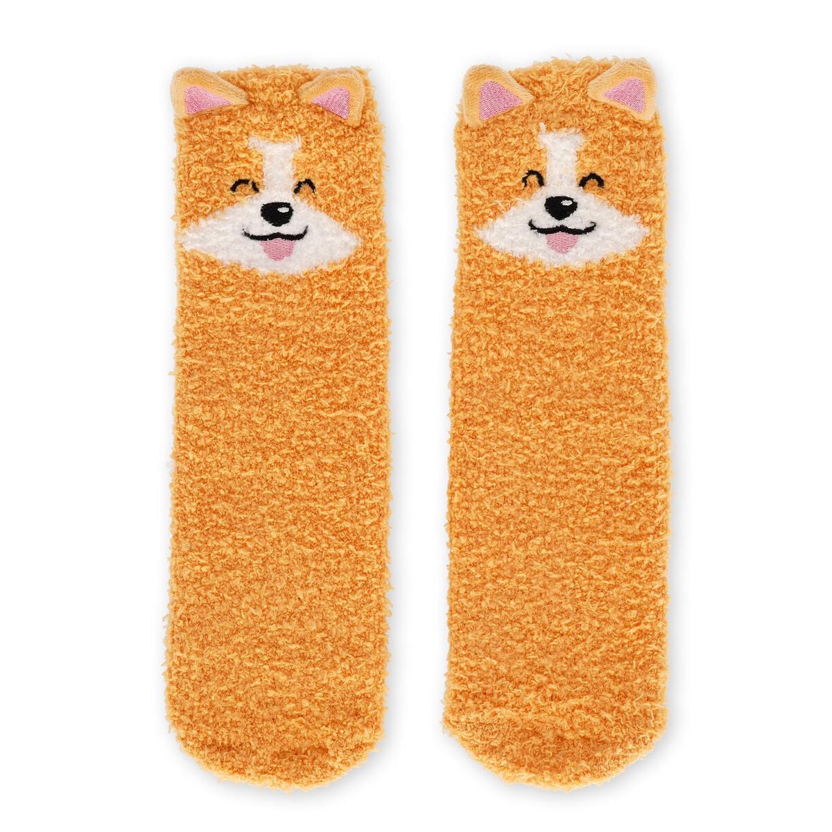 Legami - Calcetines antideslizantes Corgi para adultos - ¡Hacen juego!