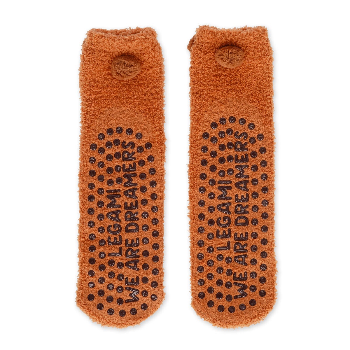 Legami - Calcetines antideslizantes de osito de peluche para adultos - ¡Hacen juego!