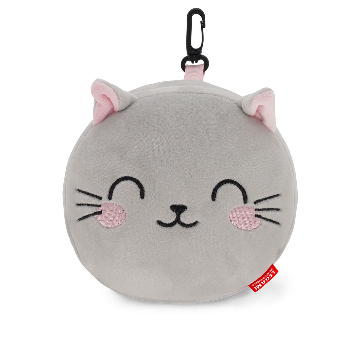 Legami - Almohada de Viaje con Forma de Gato y Antifaz - Mi Compañero de Viaje