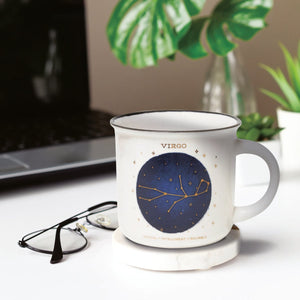 Legami - Taza de porcelana - Virgo - Cuenta tus estrellas de la suerte