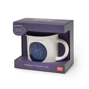 Legami - Taza de Porcelana - Sagitario - Cuenta tus Estrellas de la Suerte