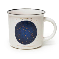 Legami - Taza de porcelana - Acuario - Count Your Lucky Stars