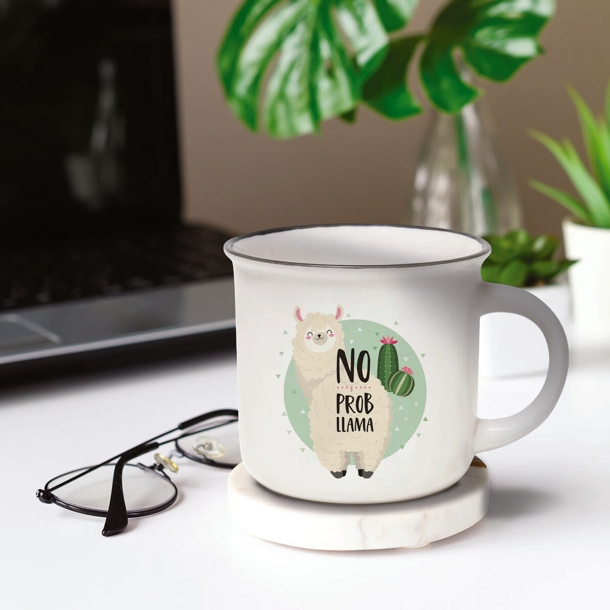 Legami - Taza de Porcelana - Llama - Cup-Puccino