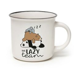 Legami - Taza de porcelana - Lazy Team - Cup-Puccino