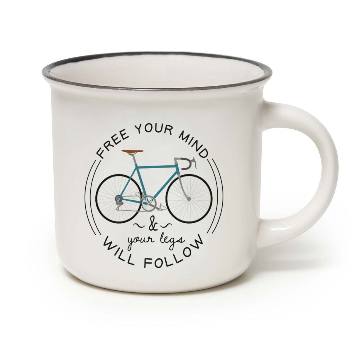 Legami - Taza de porcelana - Bike Lover - Cup-Puccino