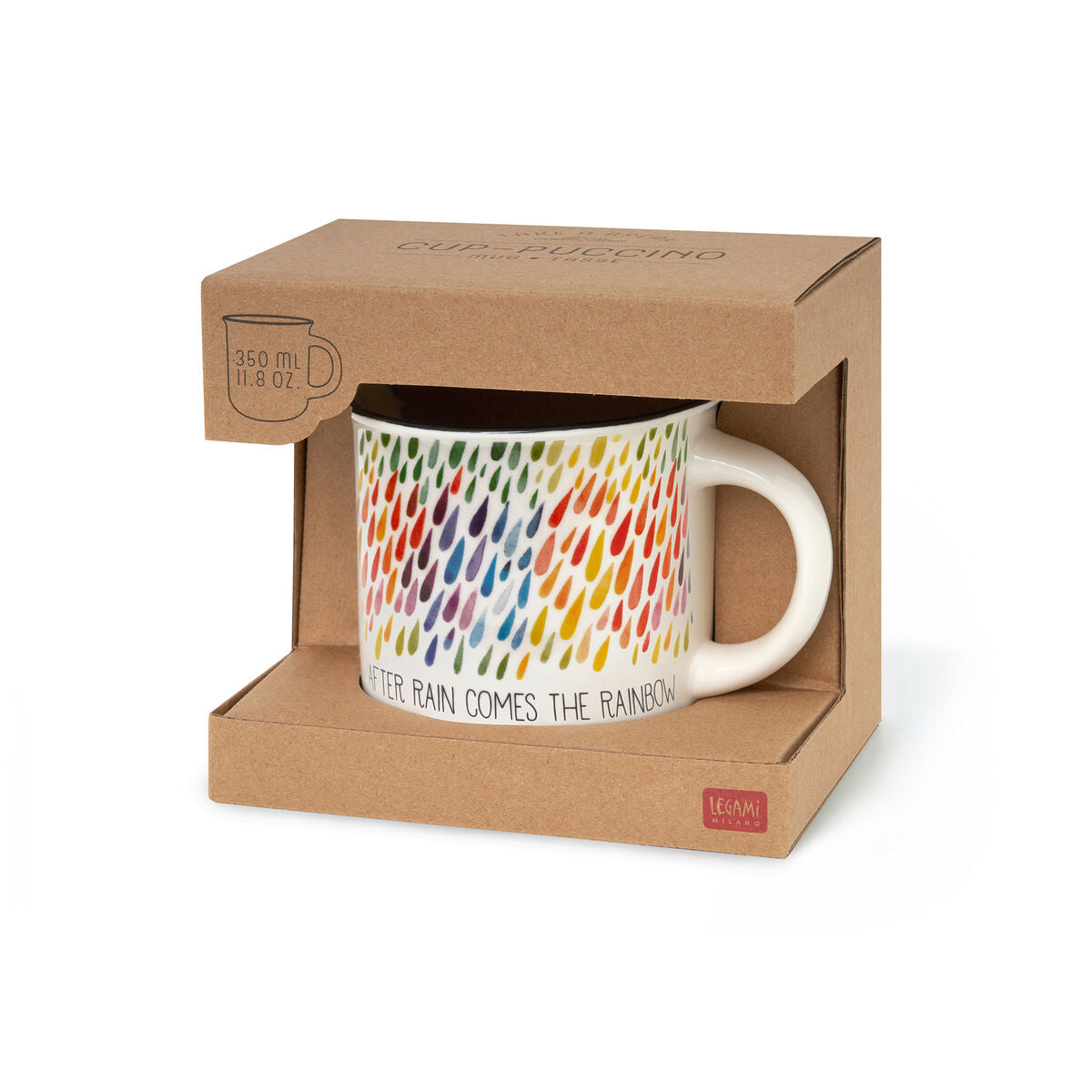 Legami - Taza de porcelana - After Rain - Cup-Puccino