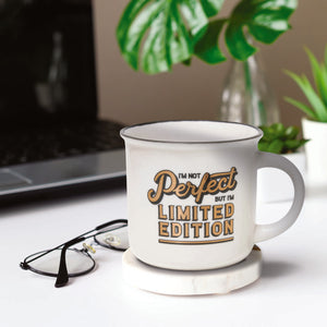 Taza de Porcelana New Bone China Legami con ilustración temática de edición limitada. 350 ml de capacidad. Ideal pa