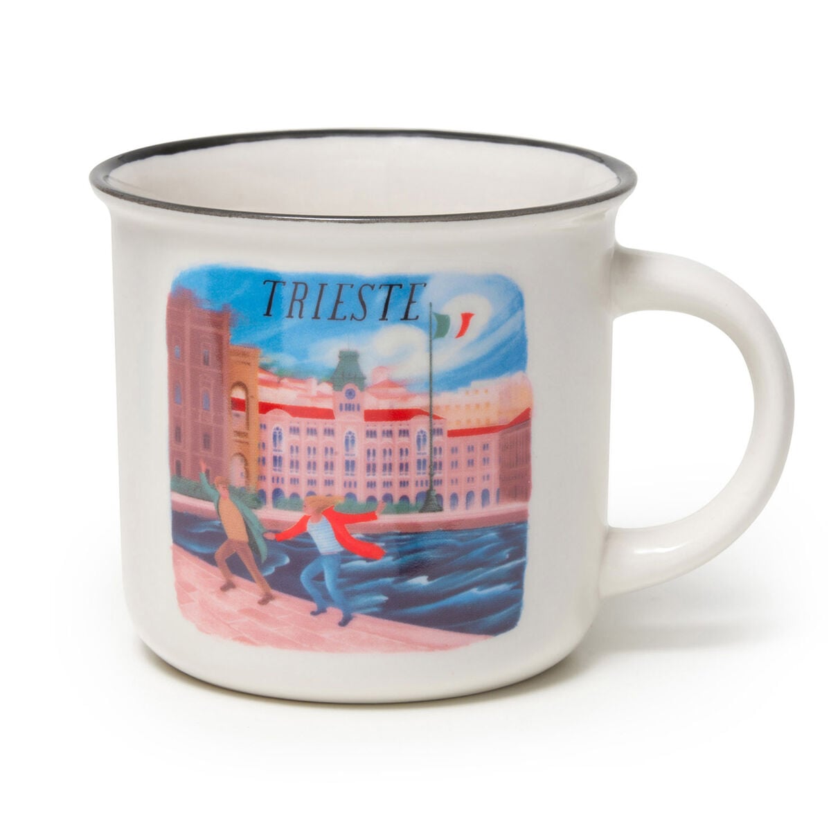 Taza de porcelana Legami - Trieste - Cup-Puccino