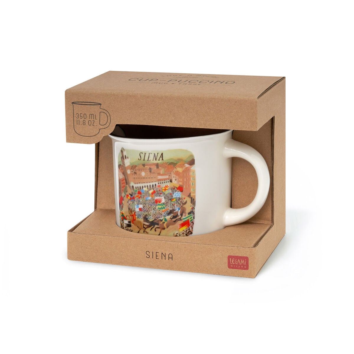 Legami - Taza de porcelana - Siena - Cup-Puccino