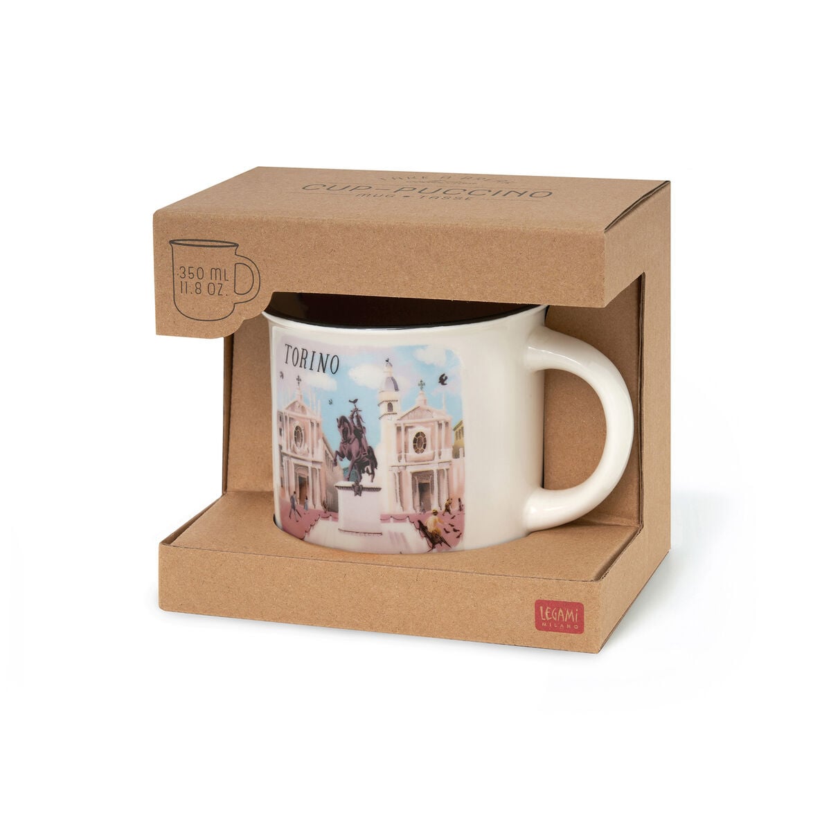 Legami - Taza de porcelana - Torino - Cup-Puccino