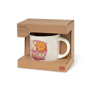 Legami - Taza de Porcelana - No Sugar - Cup-Puccino