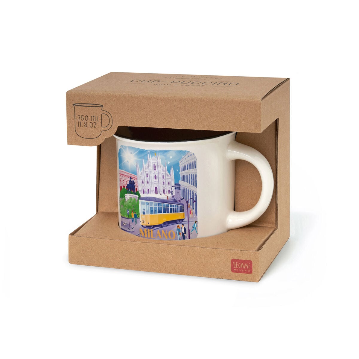 Legami - Taza de porcelana - Milán - Cup-Puccino