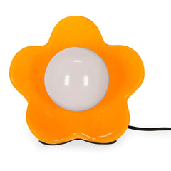 Legami - Lámpara de Mesa LED Naranja Brillante - Flower Power