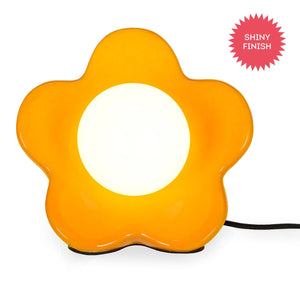 Legami - Lámpara de Mesa LED Naranja Brillante - Flower Power