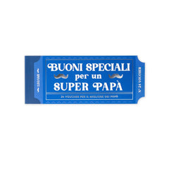 Legami - Kit de 24 vales para papá - Italiano - Tarjetas de regalo