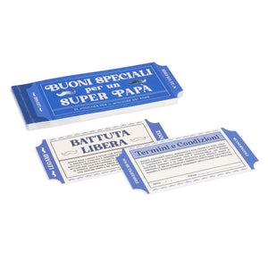 Legami - Kit de 24 vales para papá - Italiano - Tarjetas de regalo