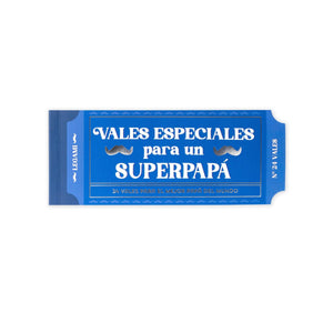Legami - Kit de 24 vales para papá - Español - Vales de regalo