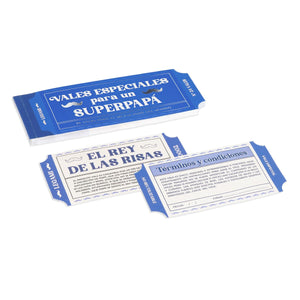 Legami - Kit de 24 vales para papá - Español - Vales de regalo