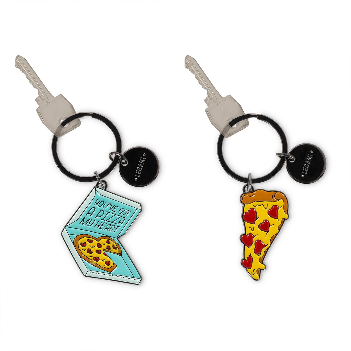 Legami - Llavero esmaltado - Pizza - ¡Qué llavero!
