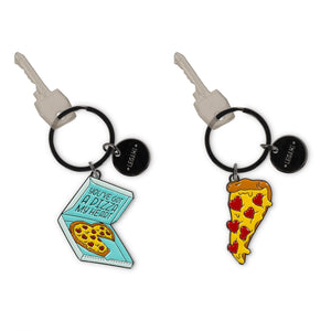 Legami - Llavero esmaltado - Pizza - ¡Qué llavero!