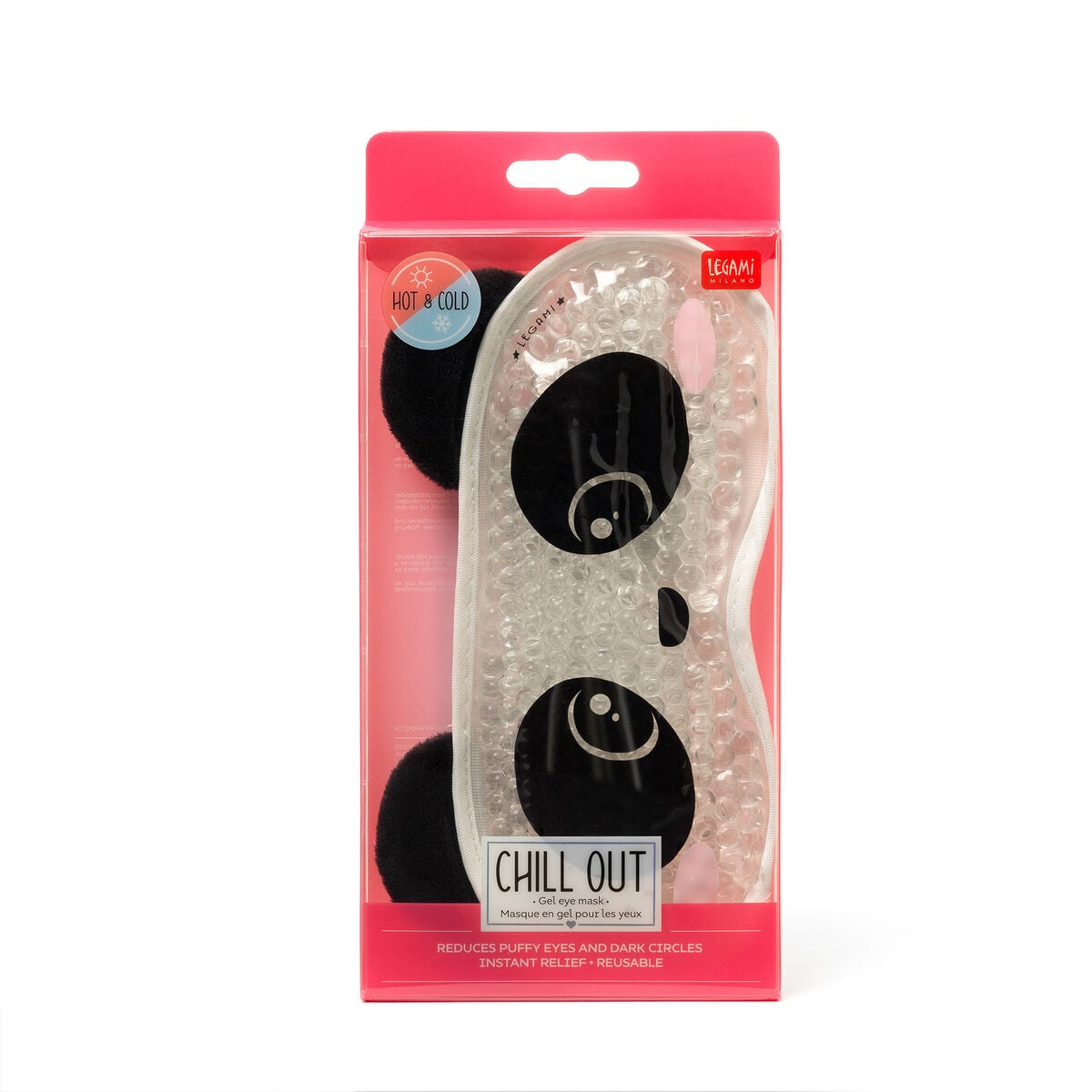 Legami - Mascarilla de Gel para Ojos Panda - Chill Out