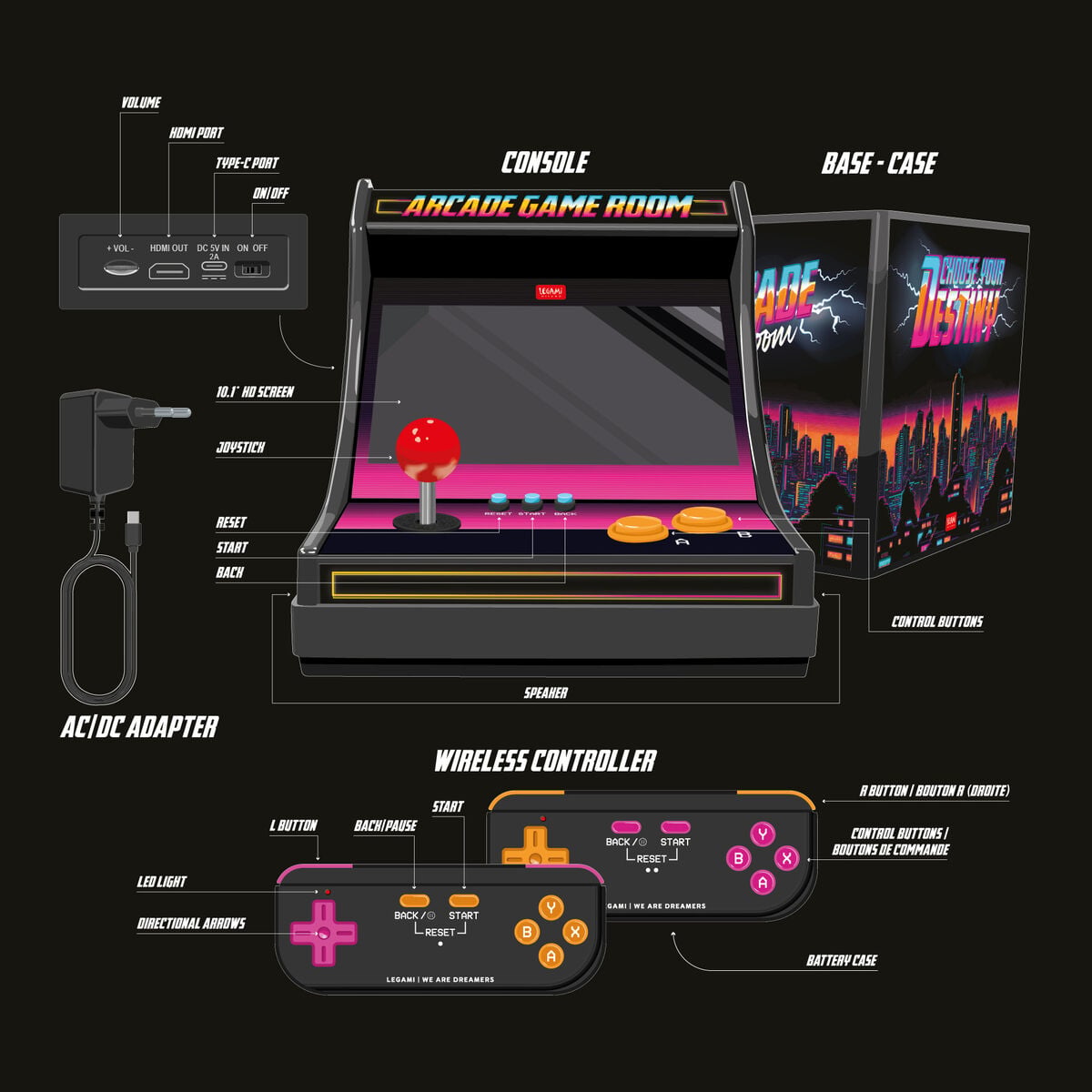 Legami - Sala de juegos Mini Arcade