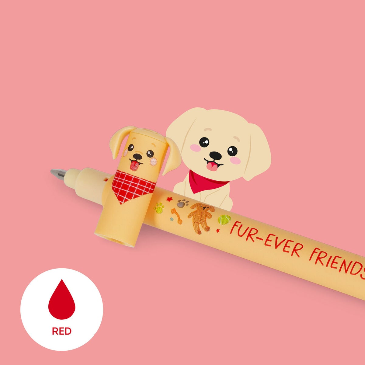 Legami - Set de 3 Erasable Pens - Fur-ever Amigos