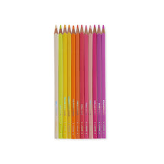 Legami - Set de 12 lápices de colores en paleta Sunset - Live Colourfully