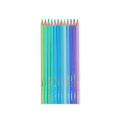 Legami - Juego de 12 lápices de colores en paleta Ocean - Live Colourfully
