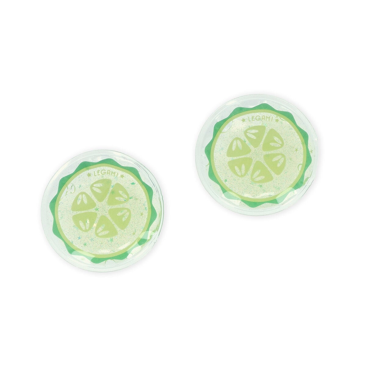 Legami - Almohadillas Reutilizables de Pepino para Ojos - Chill Out