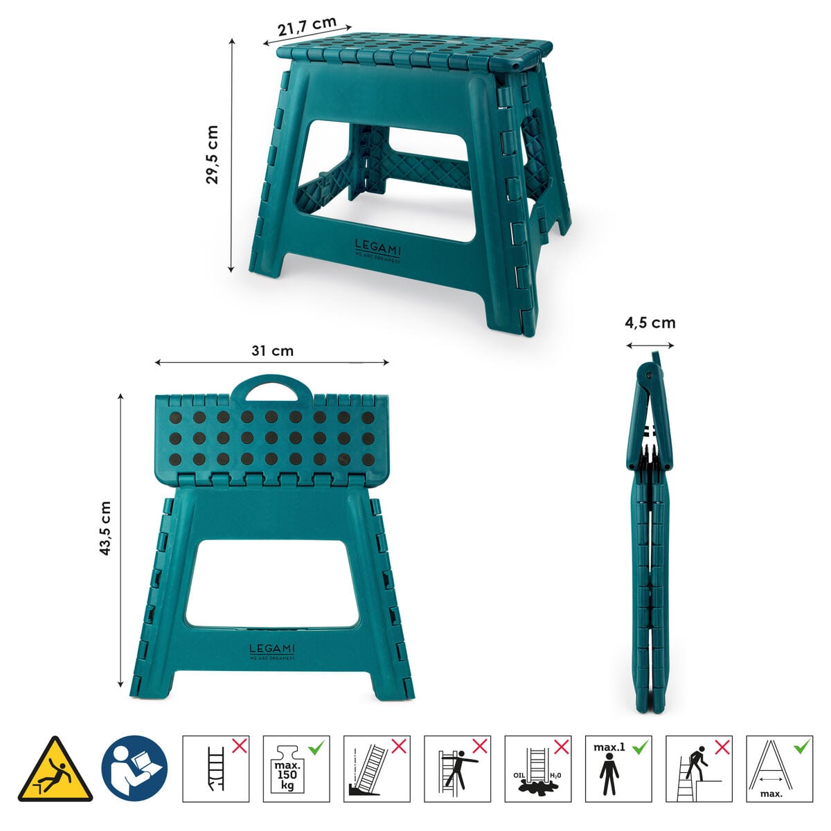 Legami - Taburete Plegable