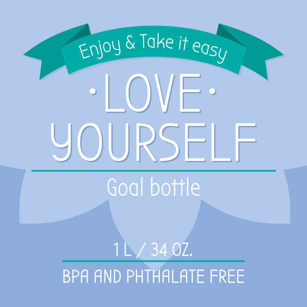 Legami - Goals Botella - Sunrise Vibes - Ámate Yourself