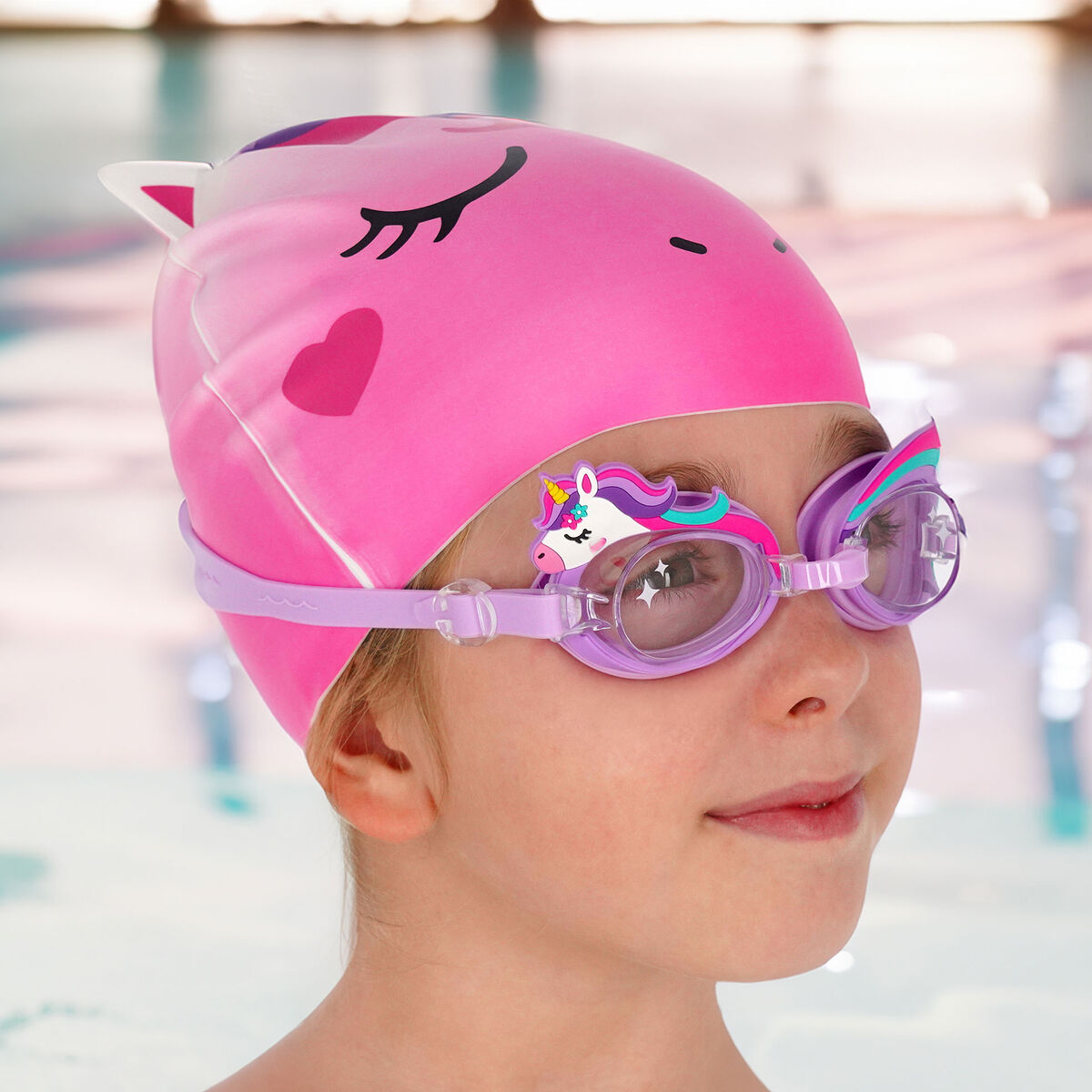 Legami - Gafas de Natación Unicornio - Piscina Demasiado Genial