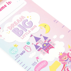 Legami - Tabla de altura para colgar en la pared - Unicornio - Dream Big Little One