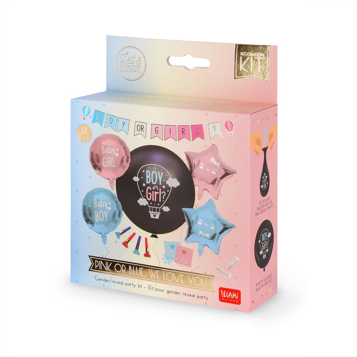 Legami - Kit de Fiesta con Revelación de Género