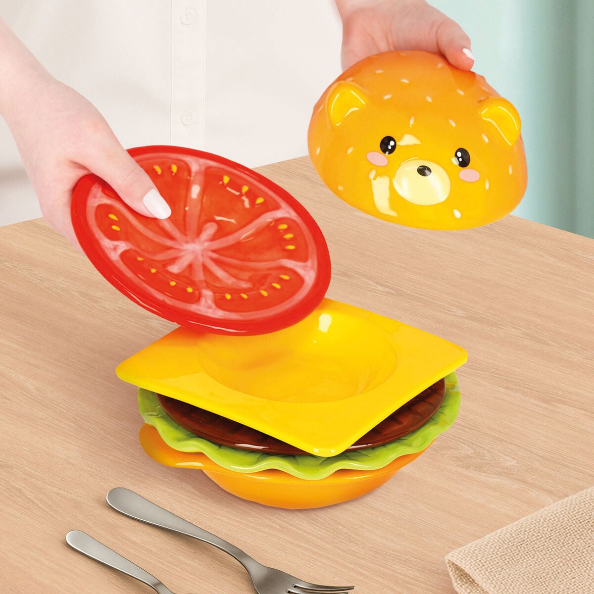 Legami - Juego de 6 platos - Platos Hunger