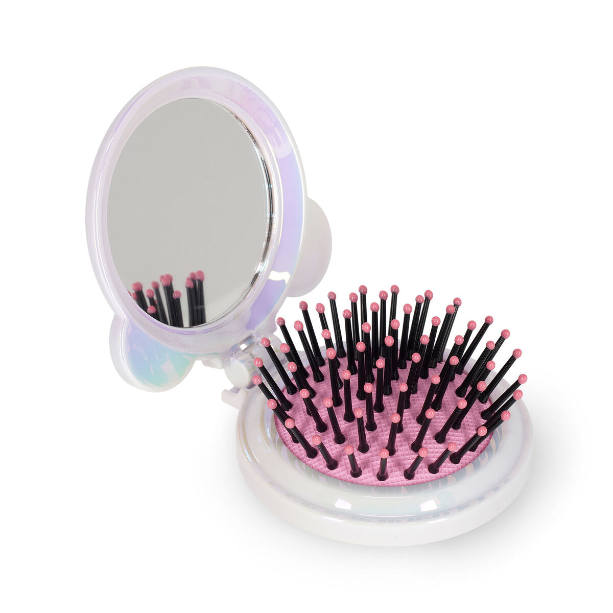 Legami - Panda Hairbrush con Espejo - Nice Hair