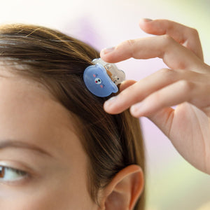 Legami - Set de 4 Mini Pinzas para el Pelo Teddy - ¡Clip me up!