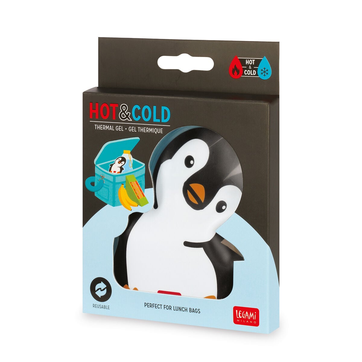 Legami - Gel Pack - Pingüino - Frío y Calor